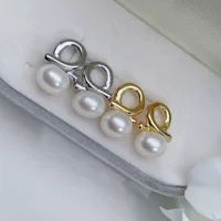 Французские геометрические серьги женские пресноводные настоящие жемчужные серьги модные высокого уровня трансграничные аксессуары для ушей дикие аксессуары оптом