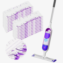 适配Swiffer PowerMop 一次性干湿两用拖布垫除尘去污平板拖把头