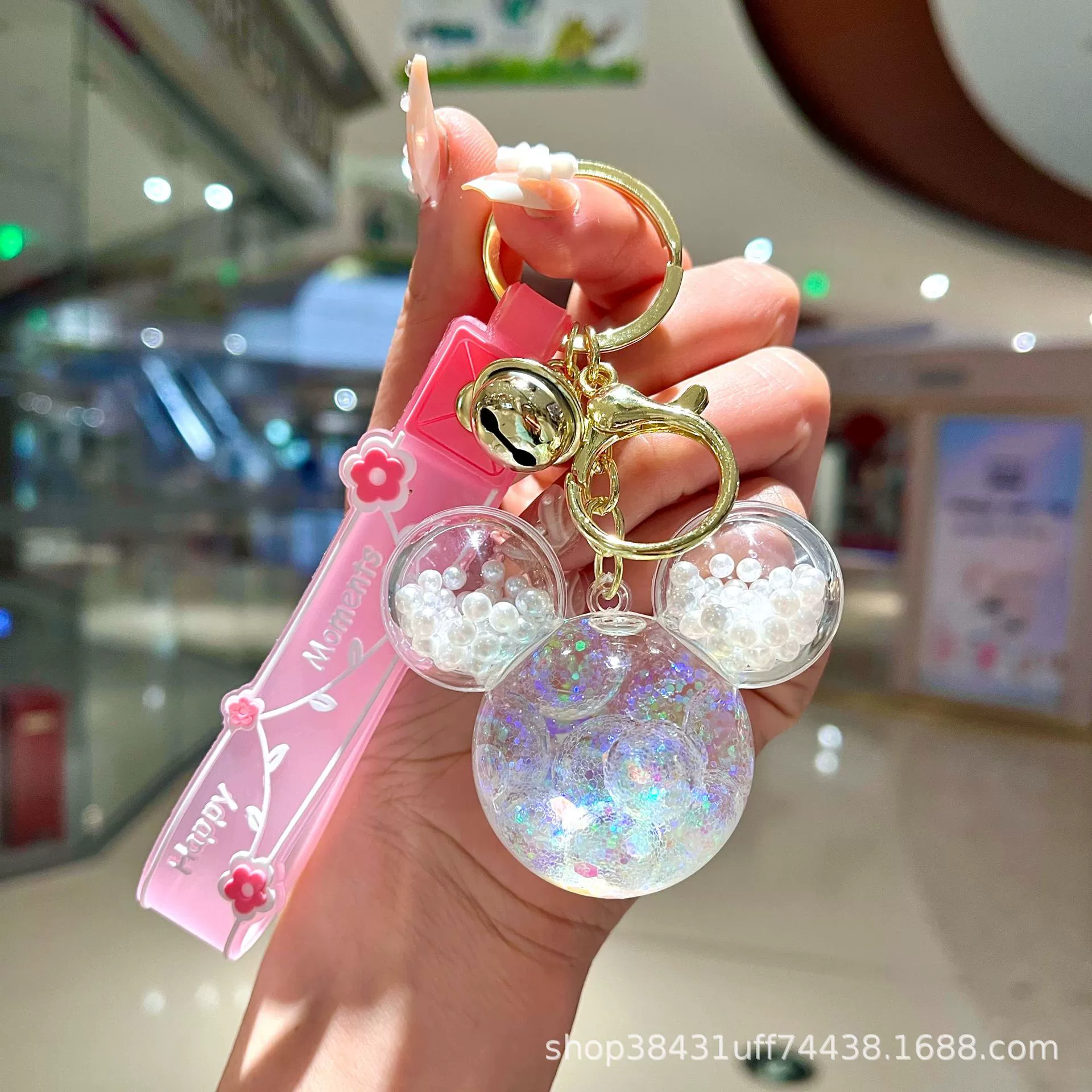 Acrylic keychain, pendant for keys