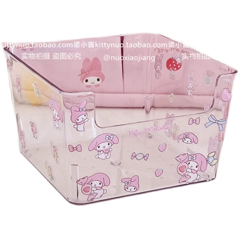 Прозрачная настольная система хранения, коробка, резинка для волос