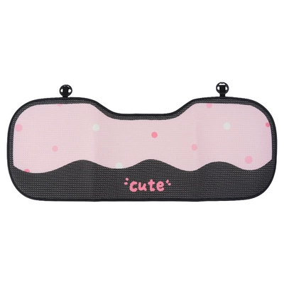 Seat cushion, seat cover Bow Cat Car Comfortable - honeycomb-bow-cat-seat-cushion-rear