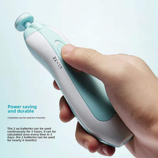 6-in-1 Electric Baby Nail Grinder, Anti-Scratch, Anti-Pinch Nail Clipper, Portable Manicure Set, Fully Automatic Nail Trimmer