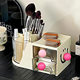 Desktop Rotary Makeup Brush Cosmetic Storage Box Multifunctional Pen Container Arrangement Box Dressing Table Lipstick Storage Rack