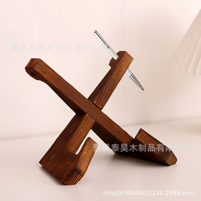 家庭用怠け者料理棚読書棚実木レコード収納展示棚iPad木製怠け者スタンド