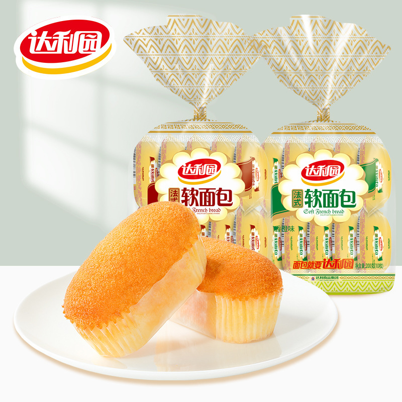 [Dali Garden French Soft Bread 200g] Pastry Snacks Snacks Food Bread Wholesale Casual Snacks