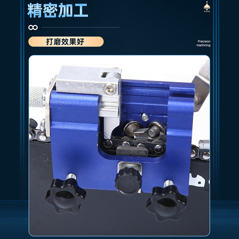 Amoladora de cadena de mano hardware herramienta eléctrica Cadena de molienda manual de hogar portátil sierra de cadena de molienda máquina de cadena de molienda