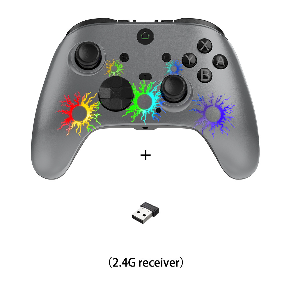 Transfronterizo De La Venta caliente multifuncional Bluetooth GamePad compatible con N-SWITCH Pingguo IOS Android PC360 STEAM