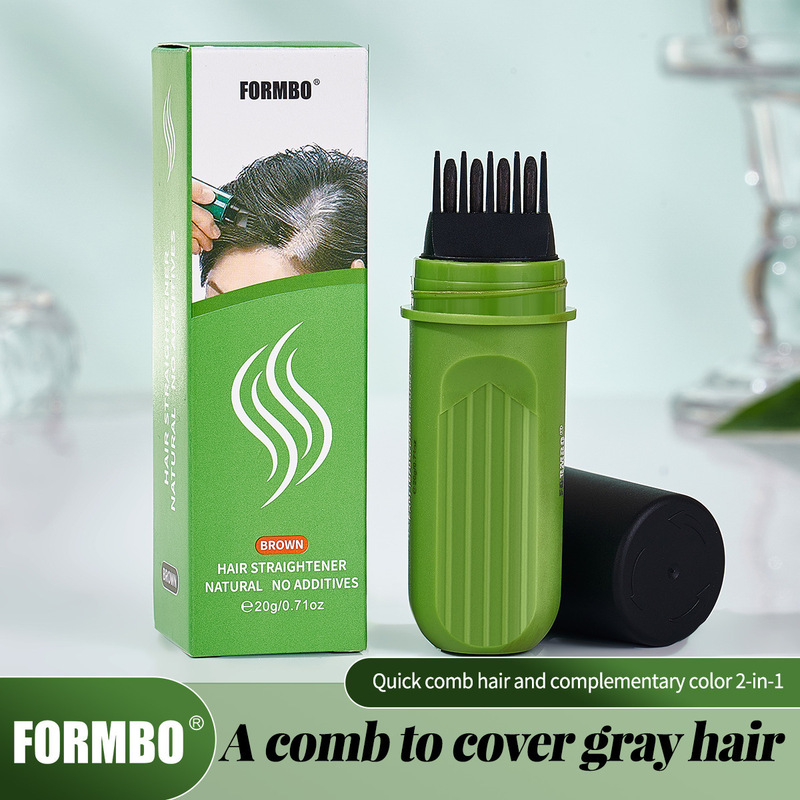 跨境FORMBO美发补色笔温和不伤头皮自然遮盖白发际线笔梳外贸批发|undefined