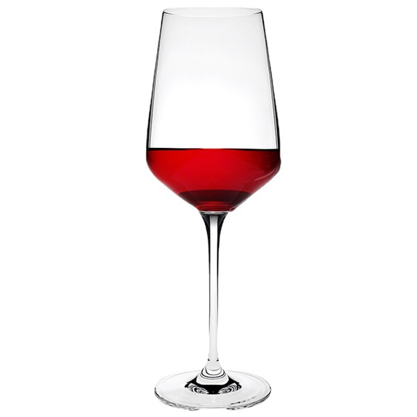 Crystal wineglass