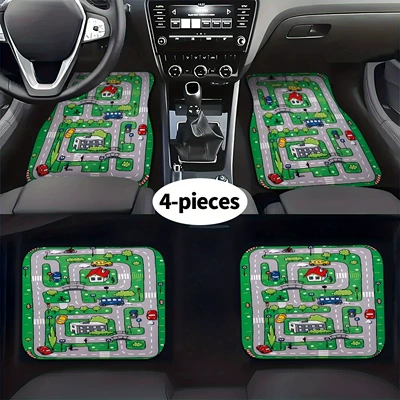 Avtomobil döşəmə paspasları – Nordic-Style Decorative Car Floor Mats