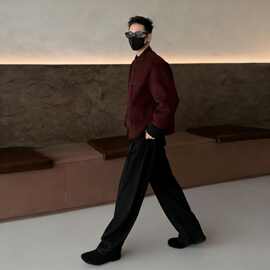 冬季时尚男士双面穿上衣新中式百搭轻奢休闲个性国风百搭上衣简约