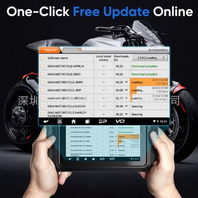 ANCEL MT700 MT500 Motorcycle Avtomobil diaqnostika alətləri