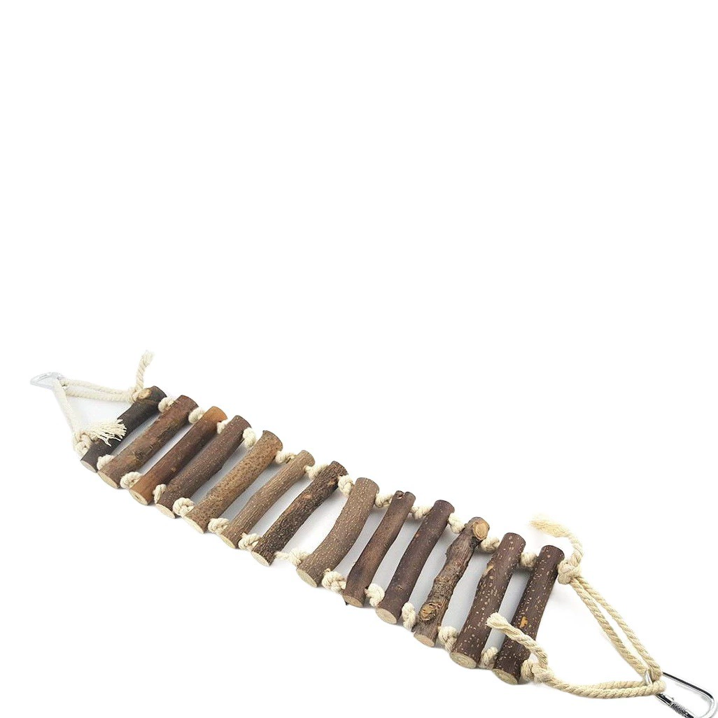 Попугай бревно подвесной мост большая кожаная лестница мягкий мост игрушка для укуса попугая игрушка птица