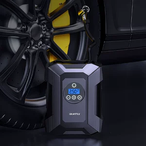 Portativ çoxfunksiyalı 12V avtomobil elektrik təkər hava nasosu