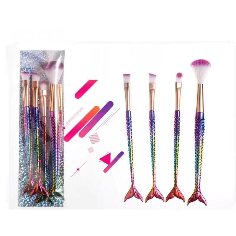 Degradado, morado y peludo 4 paquetes