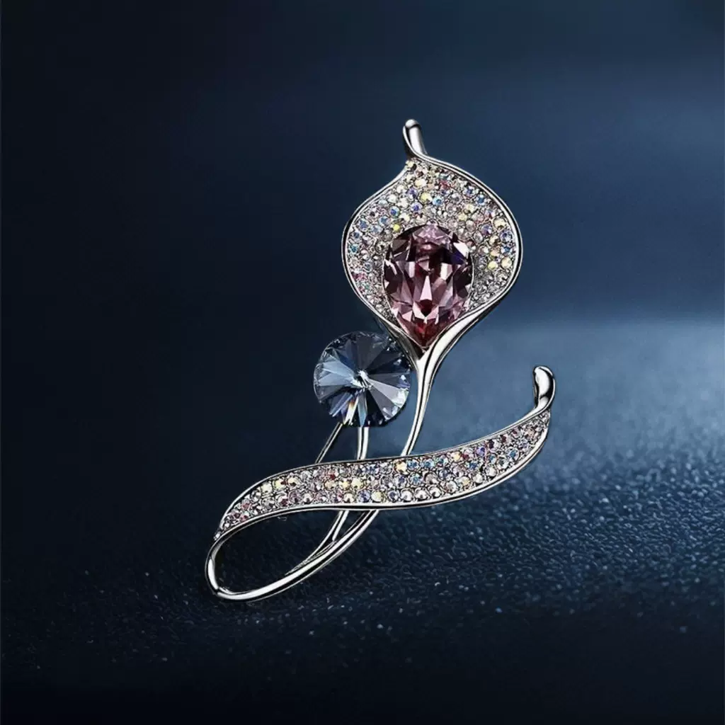 韩版明星同款西装胸针时尚珍珠明星小香风西装胸花个性别针配饰女