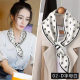 New Wave Point Small Long Scarf Women's All-match Spring and Autumn Thin High-end Neck Collarbone Neck Protection Small Scarf