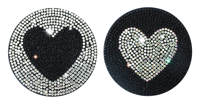 30g Weight 1 Piece Quantity Car Anti-slip Diamond-studded Water Cup Seat Cushion