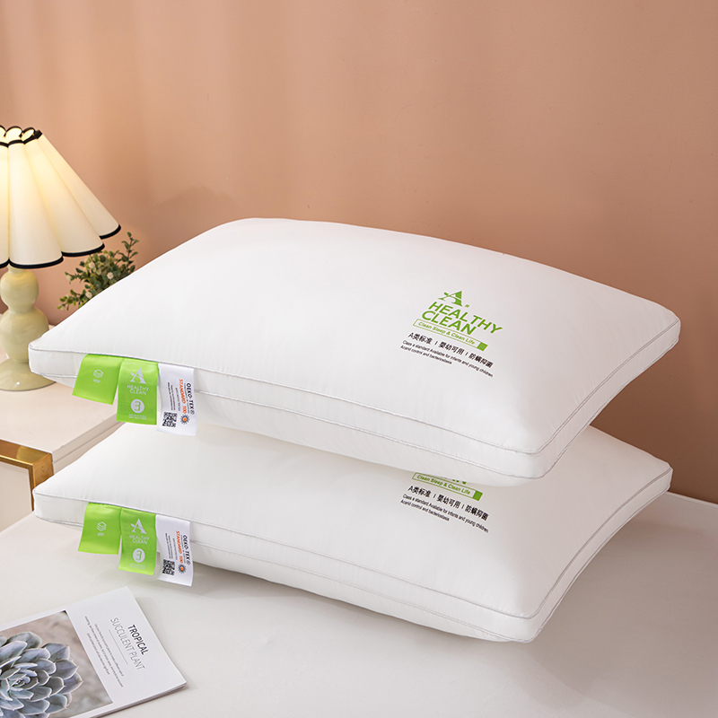 Pillow Core Hotel Single Pillow Double Student Dormitory Men and Women Cervical Spine Pillow Home Pillow Pair Adult Pillow