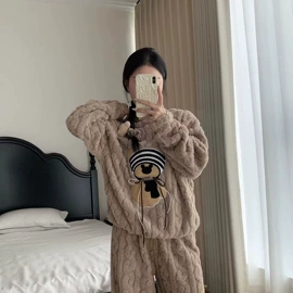 休闲裤;女士家居服;时尚休闲套装