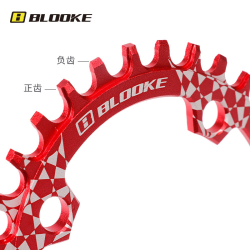 BLOOKE positive and negative tooth disc BCD96 104 chainring single disc mountain bike single speed disc 32T 34T 36T