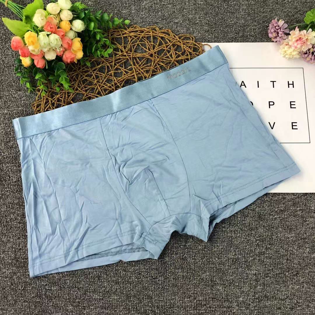 Ropa interior para hombres boxeadores modales Xinjiang boxeadores de algodón pantalones cortos de algodón transpirable delgado de verano para hombres cabeza