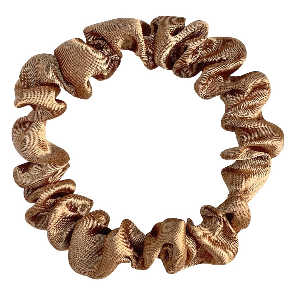 Círculo de pelo de intestino grueso transfronterizo, nudo coreano, Dongins, color sólido, cuerda para el cabello de red neta, fábrica de accesorios para el cabello simples al por mayor