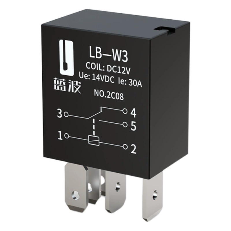 Blue Wave новое автомобильное реле 4-контактный 5-контактный напряжение 12V24V30A сильноток большой площади композитный серебряный контакт