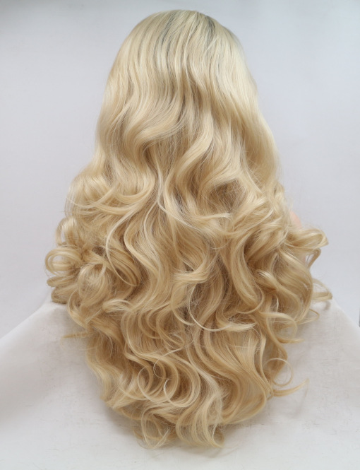 Funda de peluca de seda de alta temperatura Estilo de moda europeo y americano