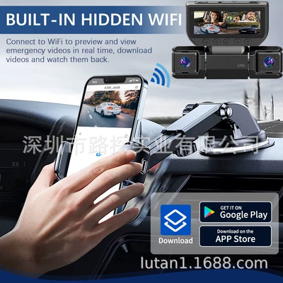 IPS HD Screen, and WiFi – Driving recorder