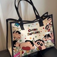 帆布包女ins森系大容量百搭单肩包装书学生上课通勤包手提托特包