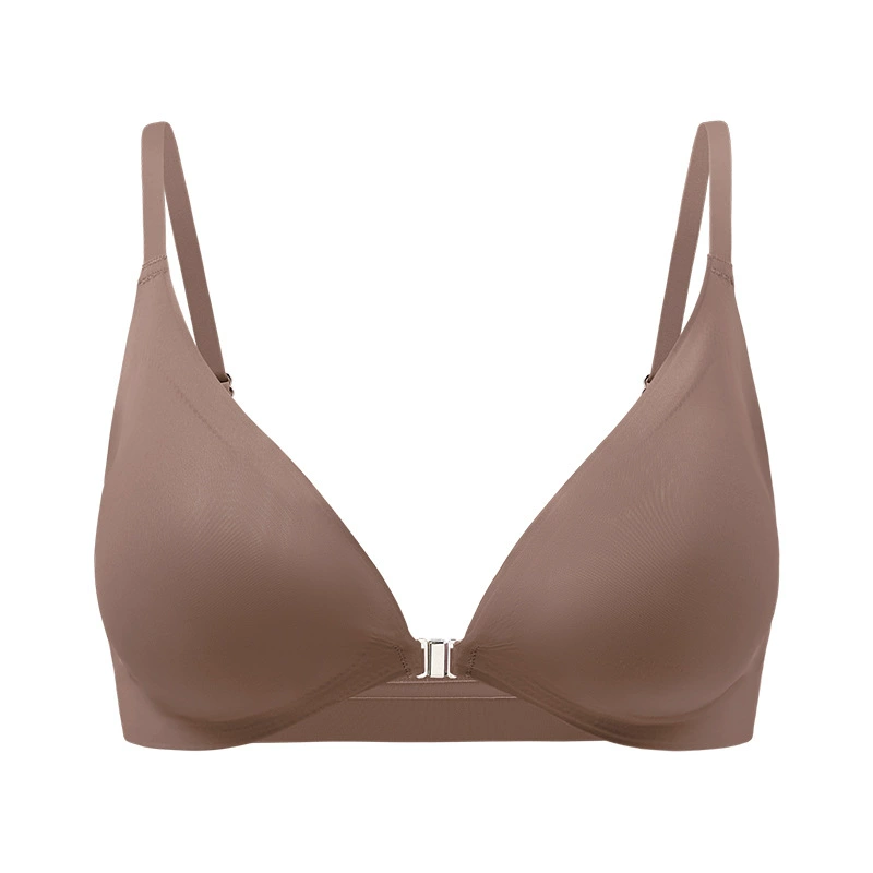 Бюстье-балконетная бюстье бюстье? (Note: This item: Push-up Thin Bra) Перевод: Тонкий бюстгальтер push-up, женский размер плюс, передняя застежка, ультратонкий бесшовный