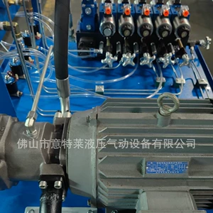 [五工位拉伸液压机液压系统Hydrauliccylinder佛山油缸油泵]