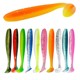 Sinking Paddle Tail Fishing Lure Soft Plastic Baits Fresh Water Bass Swimbait Tackle Gear