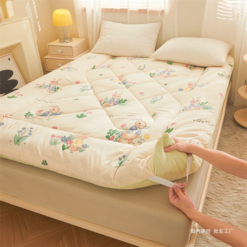 Z2025 New Xinjiang Cotton Mattress Milk Velvet Student Dormitory Single Mattress Sleeping Pad Mattress Soft Cushion Home Z2025 New Xinjiang Cotton Mattress Milk Velvet Student Dormitory Single Mattress Sleeping Pad Mattress Soft Cushion Home