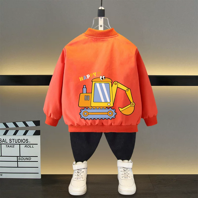 Детская куртка осень-весна для мальчиков, для подростков, в стиле вестерн, детская одежда