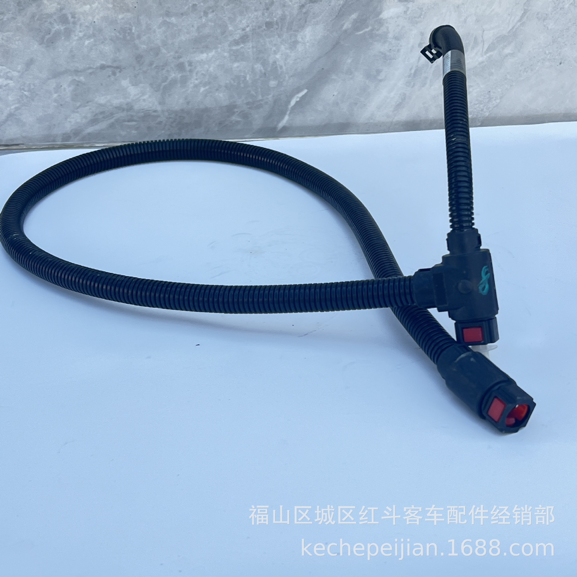 国六带加热尿素喷射回流管A041F265(5296462)适配康明斯发动机