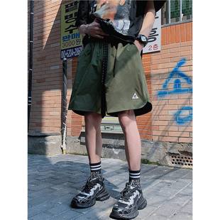 Summer Water-Repellent Men's Outdoor Functional Trendy Loose Casual Shorts Stylish Sports Mid-Length Shorts