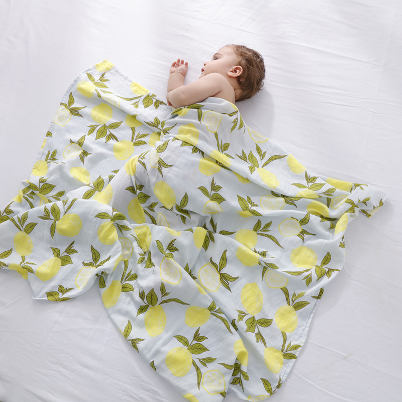 Clase una muselina verano fresco sensación de algodón de bambú edredón bebé recién nacido toalla recién nacido bolsa manta edredón