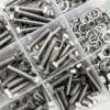 480pcs Stains Steel Hex Head Bolt And Nut Assortment Set|ms