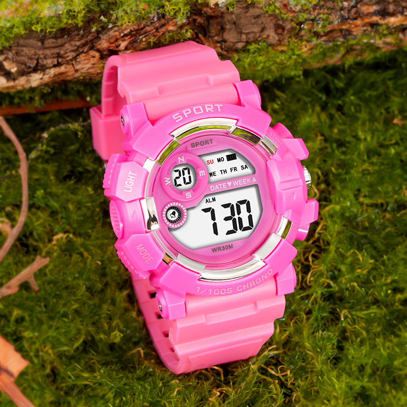 Estudiantes de luz nocturna multifunción relojes electrónicos al aire libre relojes de pulsera de alarma de niños relojes electrónicos fabricantes mayoristas
