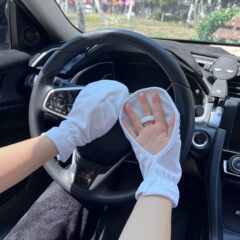 夏の日焼け止め手袋屋外での滑り止め通気性紫外線防止手袋薄手手袋
