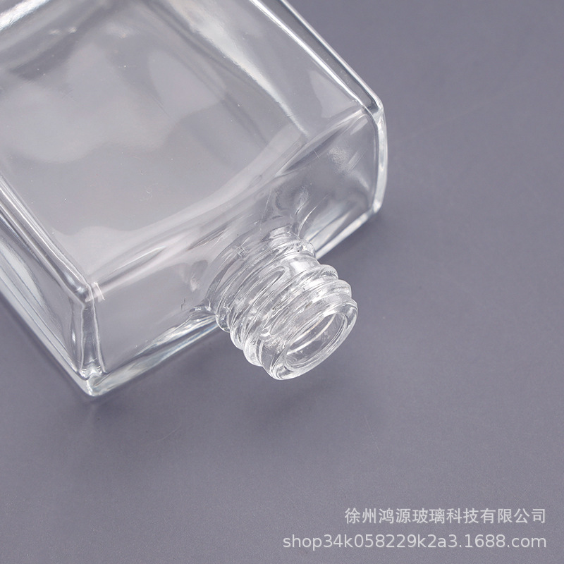 Envases de Perfume al por Mayor, Botellas de Vidrio de 30/50/100 ml, Transparentes, Hidratantes, con Pulverizador de Niebla Fina, Tapa de Rosca, Portátiles y Recargables