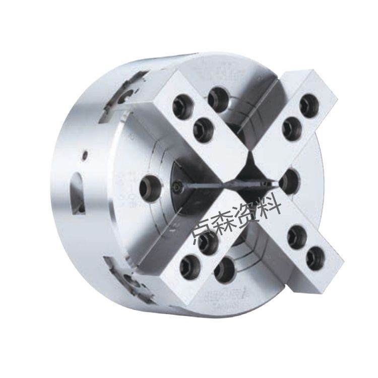 供应Autogrip台湾佳贺卡盘4T-10四爪双动型卡盘4T-08液压动力夹头