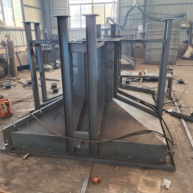钢结构基础墩模具水泥基础墩钢模具基础底座钢模具异形墩子模具