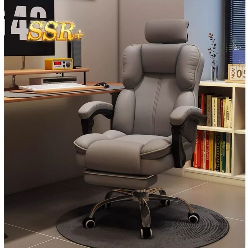 Computer Chair, Home Gaming Chair, Comfortable Chair for Long Sitting, Reclining Sofa Chair, Ergonomic Office Chair