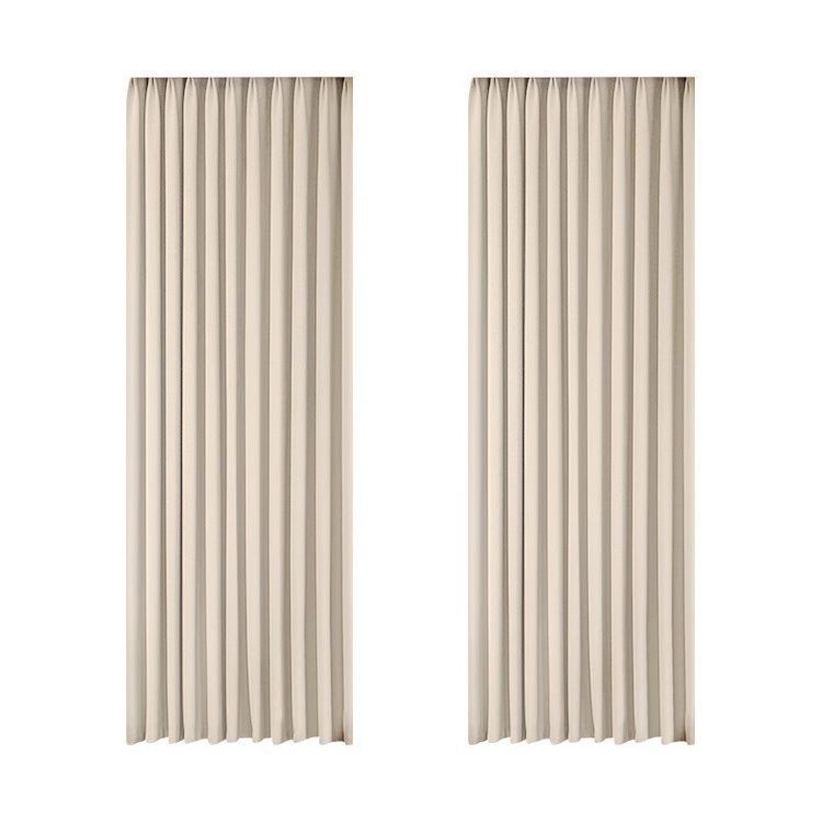 Todo sombreado negro dorado algodón lino cortina de Chenille protección solar aislamiento térmico Shaoxingke puente cortina de alquiler sin agujeros productos terminados