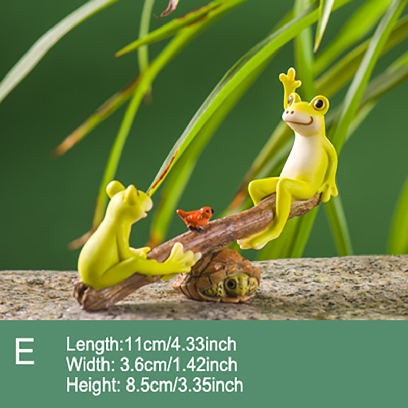 개구리 장식품-E