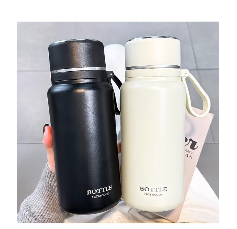 Large-capacity Insulated Stainless Steel Thermos With Tea Filter_voghion.com