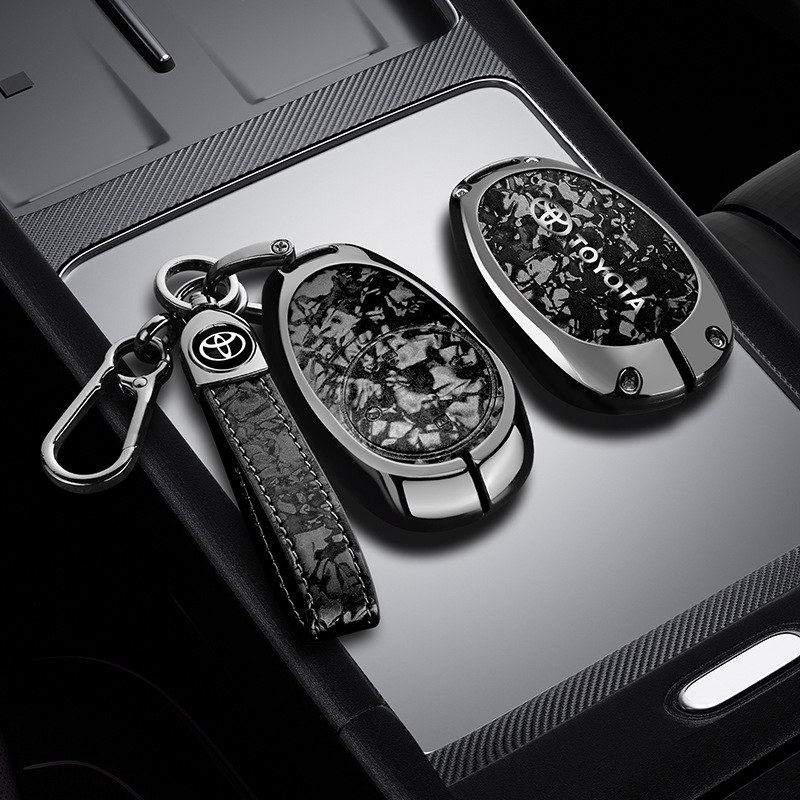 适用丰田铂智3X钥匙套25款Air/Pro/max版专用汽车金属扣壳改装饰